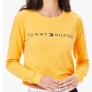 Yellow Orange Tommy Hilfiger long sleeve
